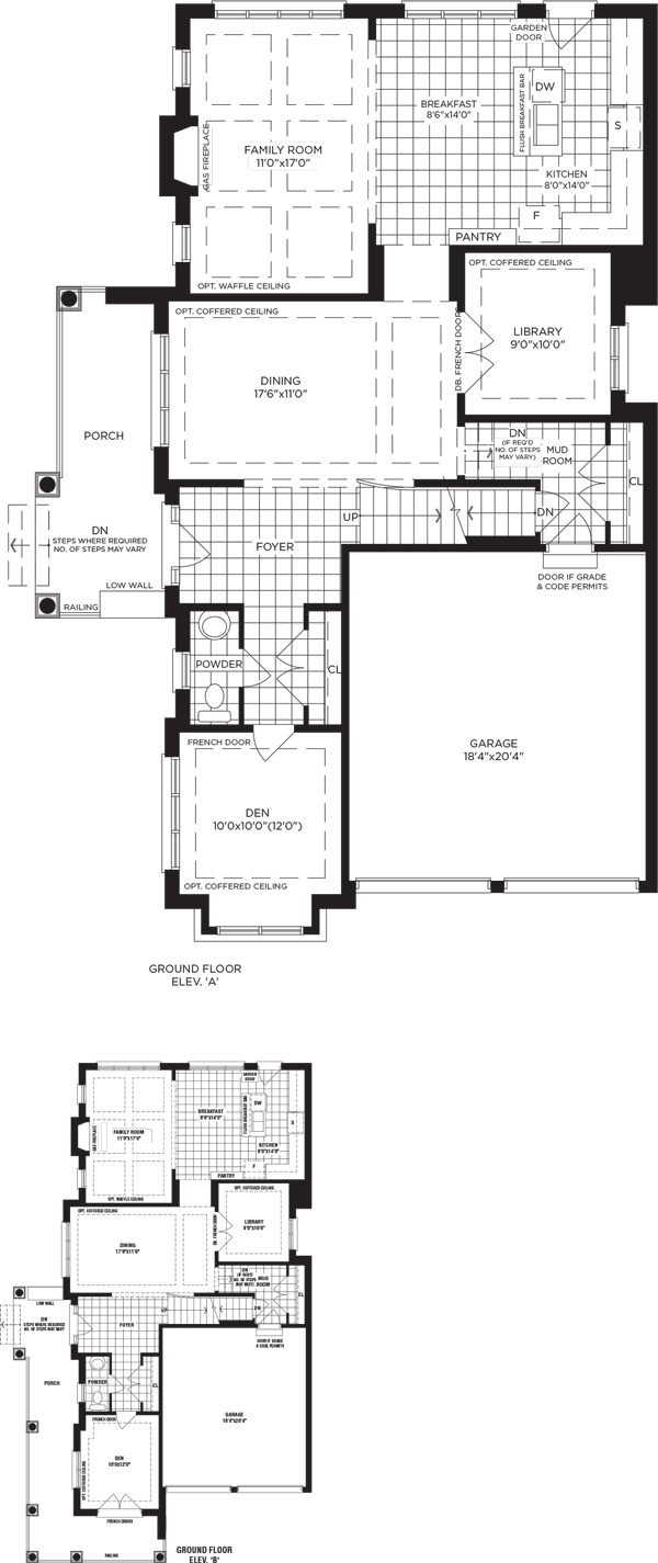 RUSSELL CORNER Florplan Hiddenbrook, Whitby Tiffany Park Homes